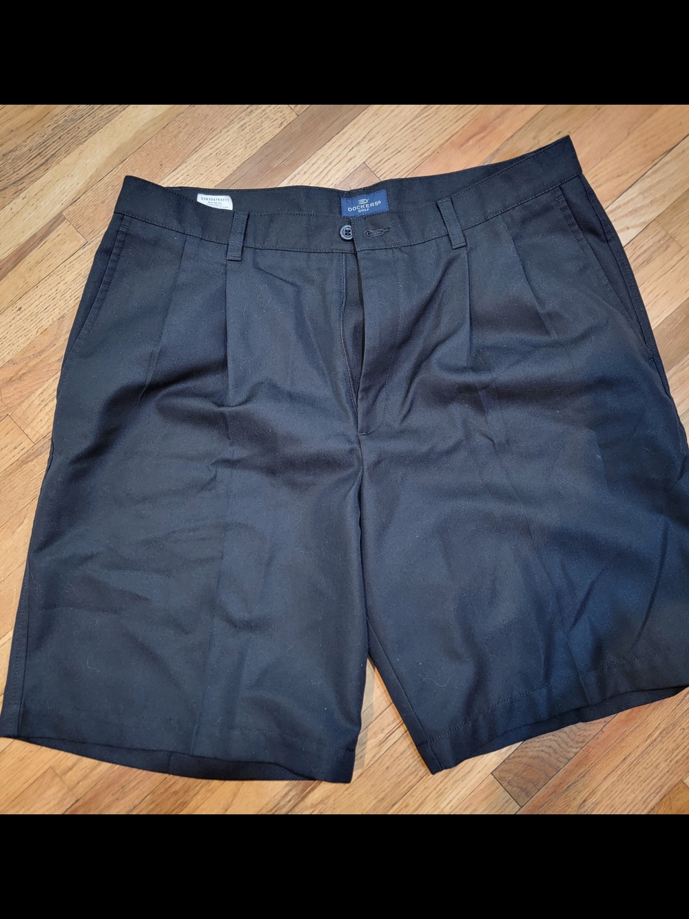 Dockers Men's Black Casual Shorts